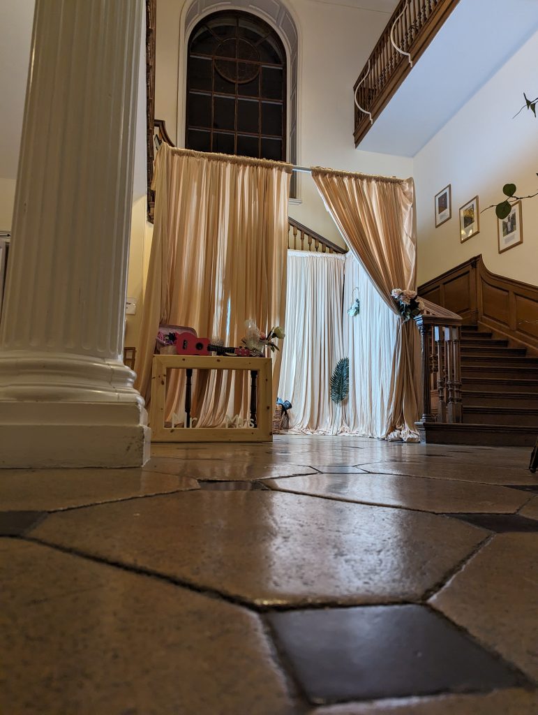 4 poster drap champane MH